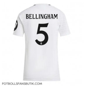 Real Madrid Jude Bellingham #5 Replika Hemmatröja Damer 2024-25 Kortärmad